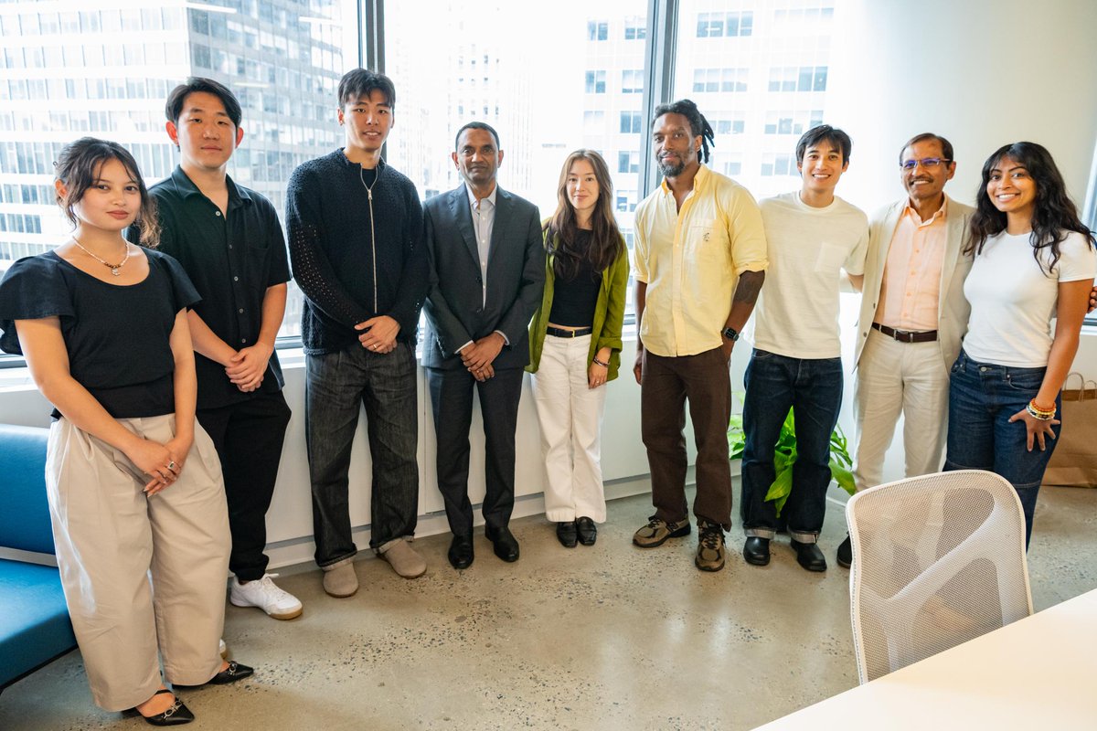 TCS AI & Advanced Tech (@tcsdigitaltech) on Twitter photo We’re excited to announce the launch of one of the largest <a href="/TCS/">Tata Consultancy Services</a> design hubs, right in the heart of Midtown Manhattan!
Learn how at #TCSInteractive, we’re engineering creativity with data, design, technology, and strategy: lnkd.in/gWedWxtZ
<a href="/tcs_na/">Tata Consultancy Services—North America</a> We’re excited to announce the launch of one of the largest <a href="/TCS/">Tata Consultancy Services</a> design hubs, right in the heart of Midtown Manhattan!
Learn how at #TCSInteractive, we’re engineering creativity with data, design, technology, and strategy: lnkd.in/gWedWxtZ
<a href="/tcs_na/">Tata Consultancy Services—North America</a>