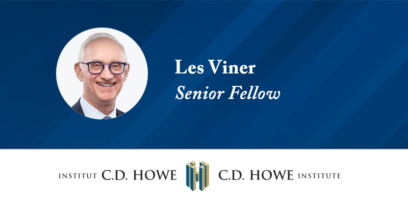 CDHoweInstitute's tweet image. We’re excited to welcome Les Viner, longtime Torys LLP Managing Partner and trusted advisor, as a Senior Fellow at the C.D. Howe Institute. His legal and strategic leadership will be a valuable addition to our policy work.