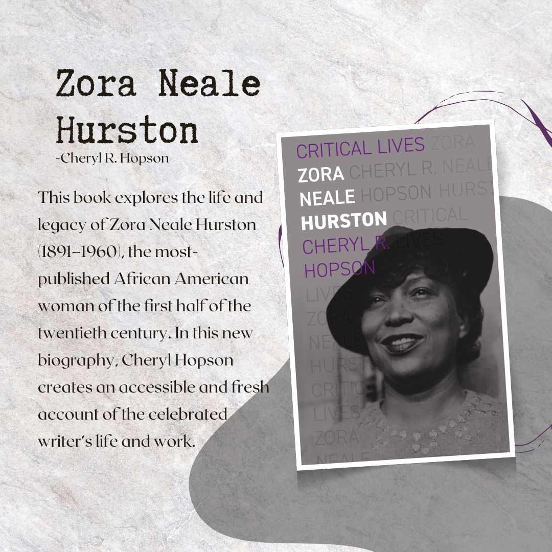 UChicagoPress's tweet image. UChicago Press has your summer reading right here! ZORA NEALE HURSTON, by Cheryl R. Hopson, explores this acclaimed writer&apos;s life, work, and legacy.

Available now on our website! 
Build your summer reading list at pressblog.uchicago.edu.

#summerreading #literaryreads