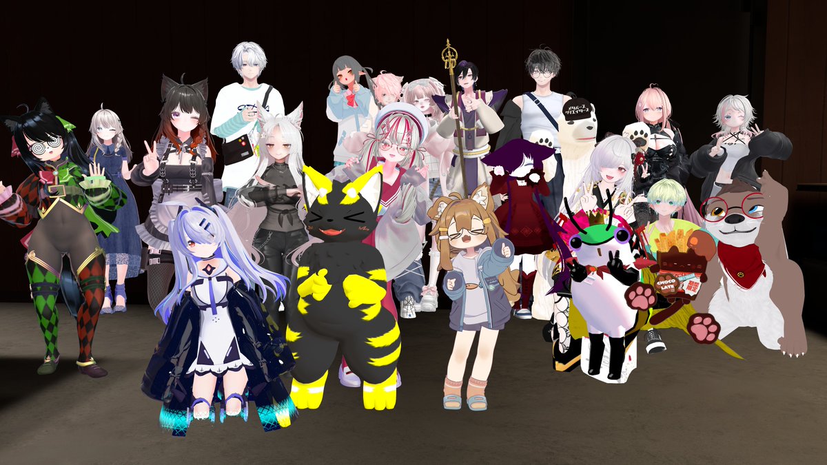 #VRCフジヤマ #MyAvatarGoods 
たくさんのご参加ありがとうございました～！！
私も楽しかったぁ！✨

ひょっこり顔出しアクキーも発想力すごくてびっくりｗ
買いま～す！ってなってくれると嬉しいですねっ❣️