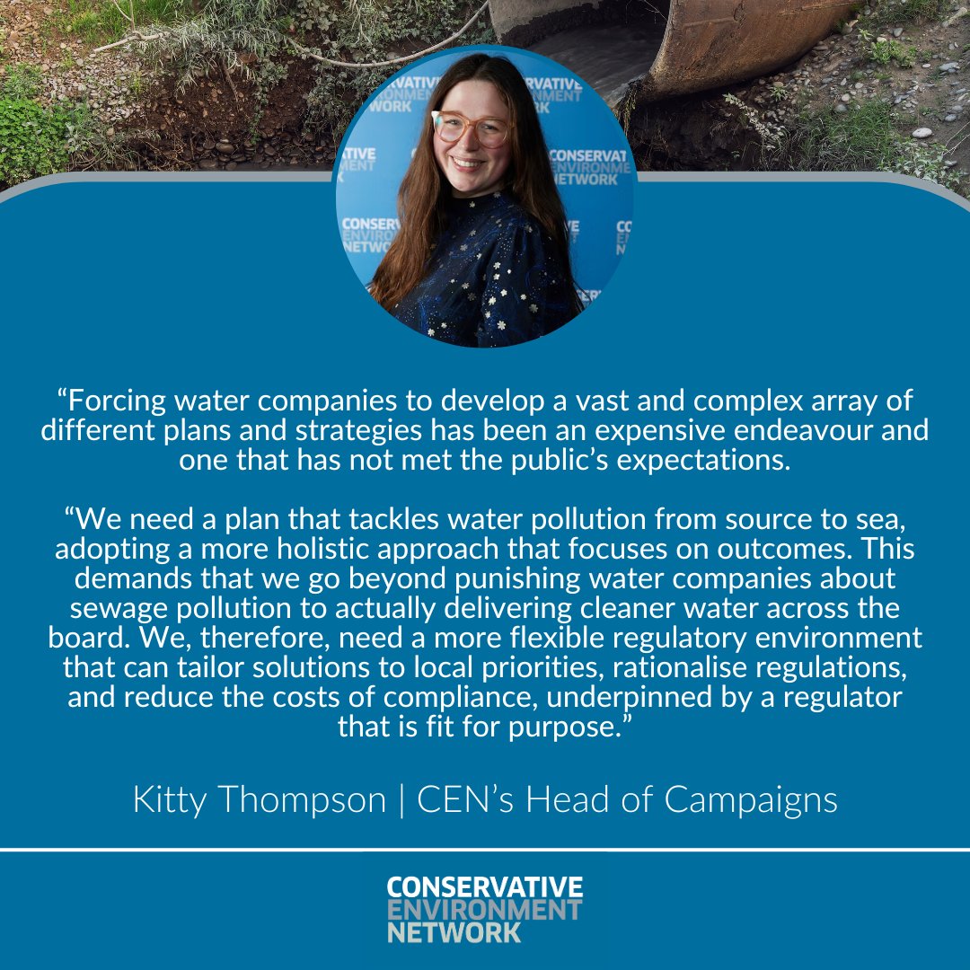 CEN_HQ's tweet image. CEN RESPONDS TO THE CUNLIFFE REPORT
Cleaning up our rivers requires us to move beyond punishing water companies.
We need real action that tackles water pollution from source to sea.