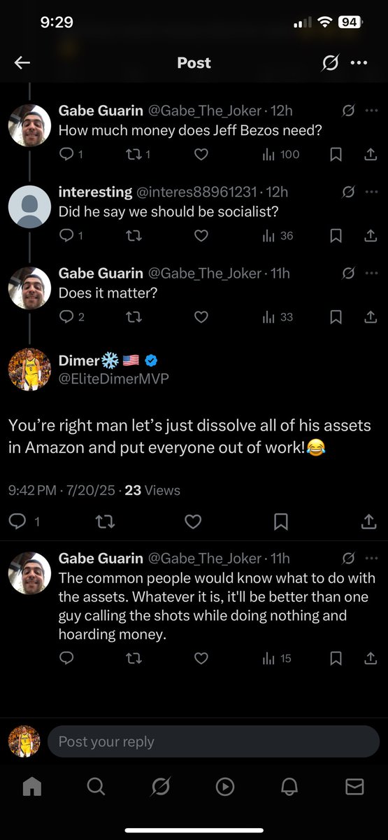 EliteDimerMVP's tweet image. This is the problem. The entire mindset hinges on that some people are just lucky. The reality is some people do work harder/learn more/ have better ideas than others and therefore add more value and earn more value. The avg person is a mass consumer not a mass producer.