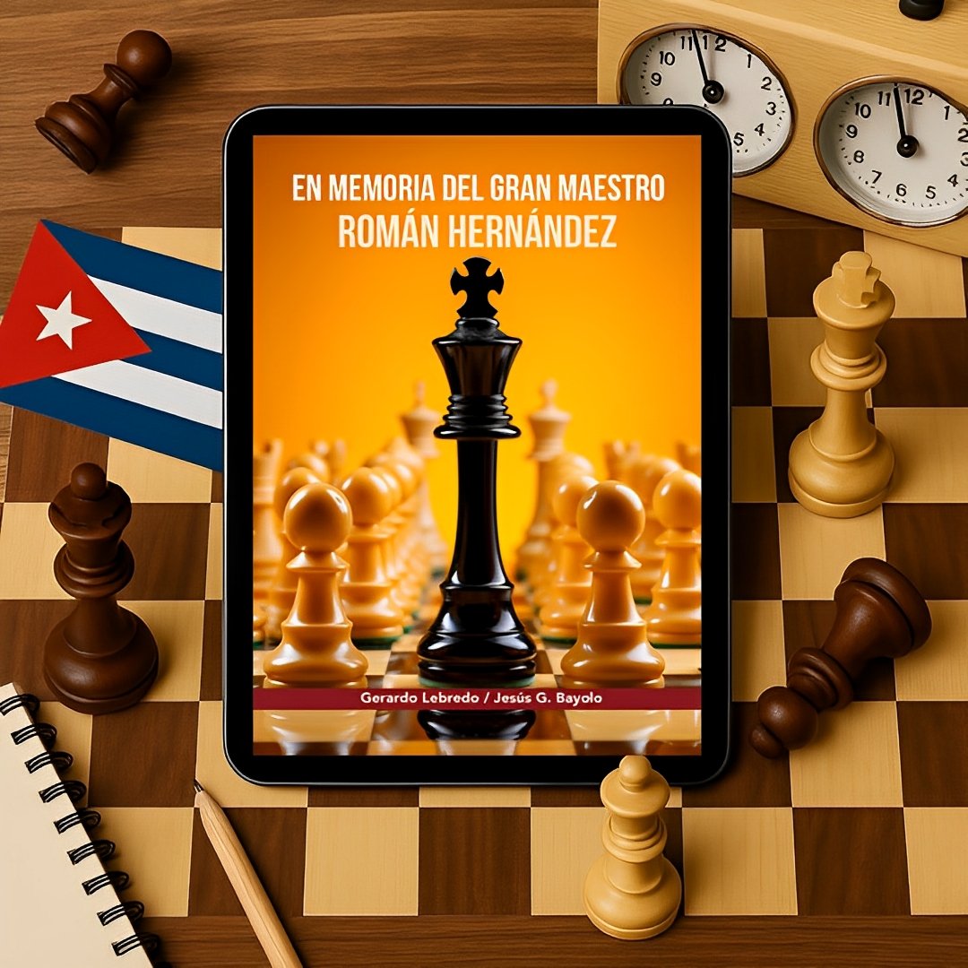 portalcuba's tweet image. ♟️🇨🇺 Descubre la vida y obra de Román Hernández Onna, el Gran Maestro cubano que enfrentó a leyendas del ajedrez como Tal, Larsen y Andersson.
¡Un tributo imprescindible para los amantes del ajedrez!
Disponible👇
acortar.link/6mfQOn
#Cuba #Ajedrez