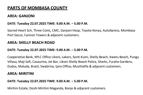 Kenya Power tweet media