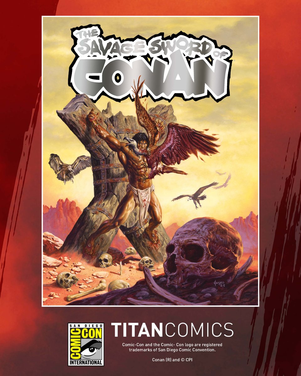 30 MINUTE WARNING!

Not long until Conan the Barbarian: Scourge of the Serpent panel commences! Come find us now @ Room 5AB!

#conanthebarbarian #sdcc <a href="/JimZub/">Jim Zub 🎲</a> <a href="/urbanbarbarian/">Dan Panosian</a>