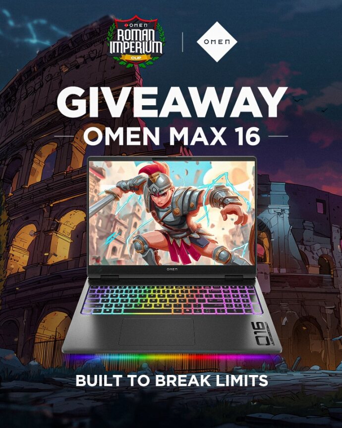 🎉 GIVEAWAY NOVO OMEN MAX 16 🎉

 O portátil da OMEN mais potente de sempre pode ser teu!

👉Seguir <a href="/rmn_csgo/">Ricardo Oliveira</a> &amp; <a href="/OMENbyHP/">OMEN</a>
👉Like e RT
👉Diz nos comentários porque é que o OMEN MAX 16 é o melhor portátil gaming de sempre!

 Tens até 27 de julho, às 23h59.