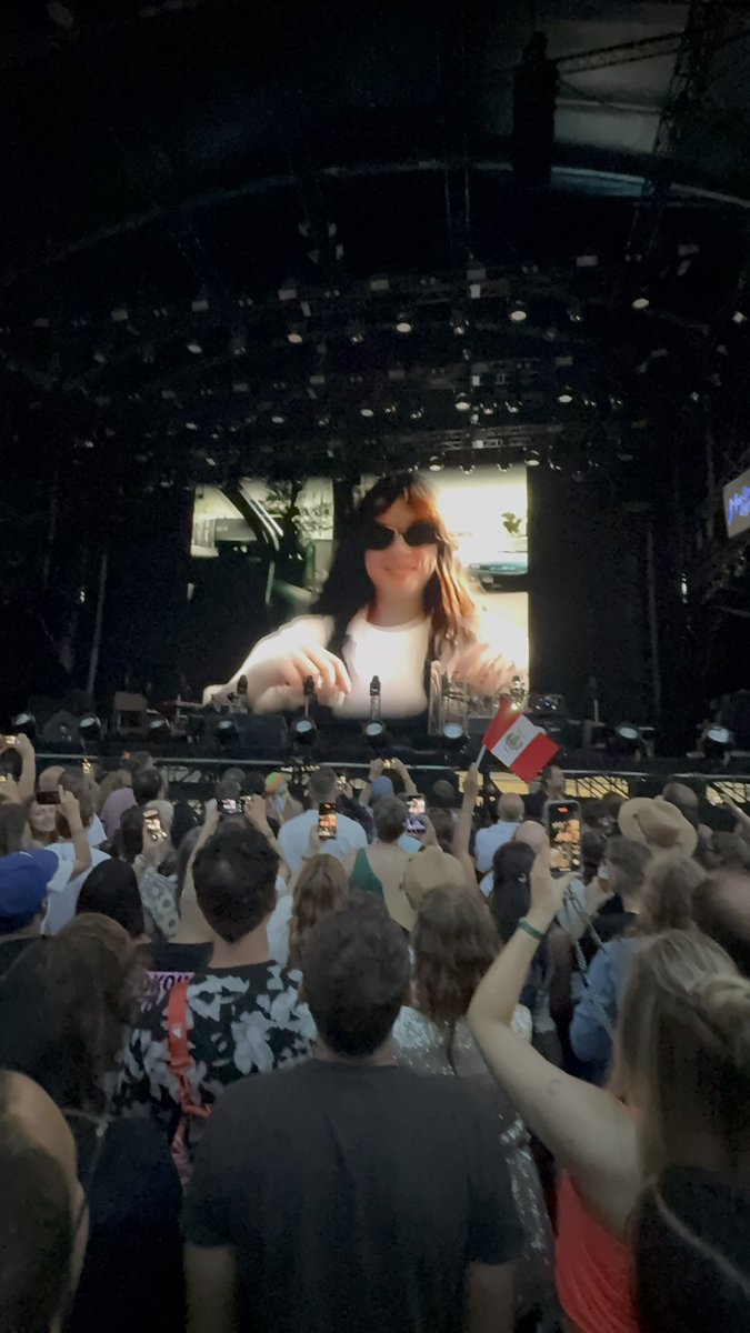 Still buzzing from seeing Alanis Morissette light up the stage at <a href="/MontreuxJazz/">Montreux Jazz Festival</a> 🎤🔥
Her voice, the energy, the crowd singing every word — pure magic. Thank you, <a href="/Alanis/">Alanis Morissette</a> 💫❤️ #MontreuxJazzFestival #AlanisMorissette #LiveMusic