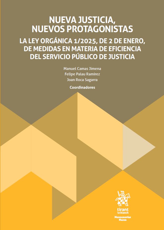 🔵 Nueva Justicia, nuevos protagonistas
Nuestros/as profesionales contribuyen a esta obra colectiva que analiza la #LeyOrgánica1_2025 y su impacto en la eficiencia judicial.
Una reflexión clave para impulsar una nueva cultura del acuerdo.
Enlace al libro: t.ly/aE4EC