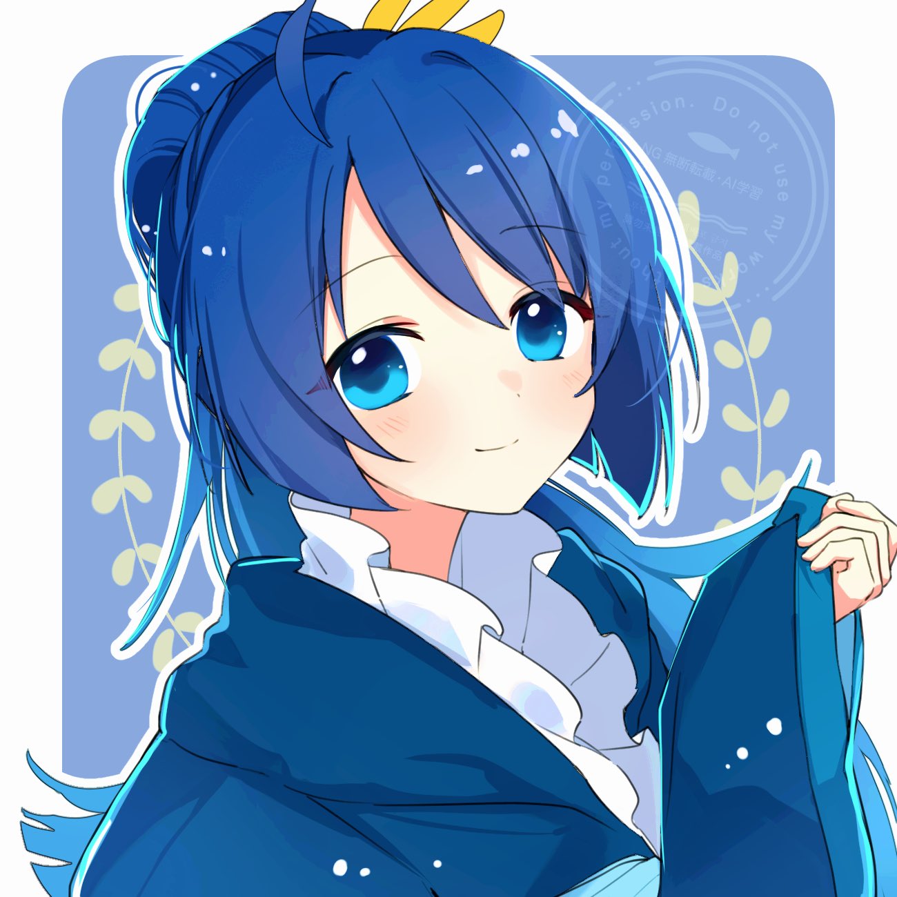 あおぞらページ♡⃜ どう森っぽくできるって聞いて 長年たぬきちアイコンだった私