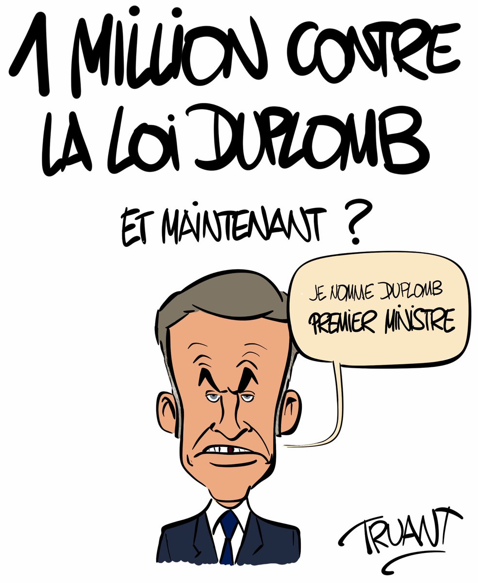 Luciejardin1's tweet image. 👏 Macron respecte toujours « la volonté du peuple »…
La preuve ? La loi Duplomb, imposée contre l’avis général.
Ironie ou mépris ? À vous de juger.