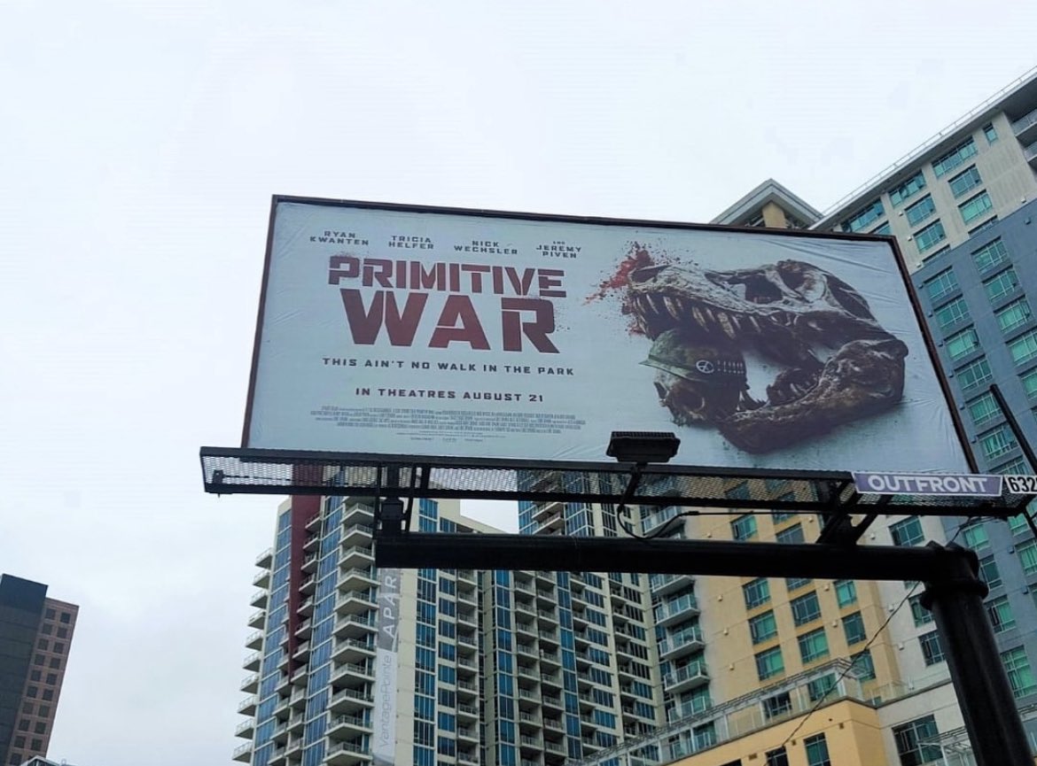SwrveYT's tweet image. ⚠️ ‘PRIMITIVE WAR’ releases in 1 month from today! ⚠️
Are you excited for this next Dinosaur Movie in Cinemas? 🦖 🍿 #PrimitiveWar