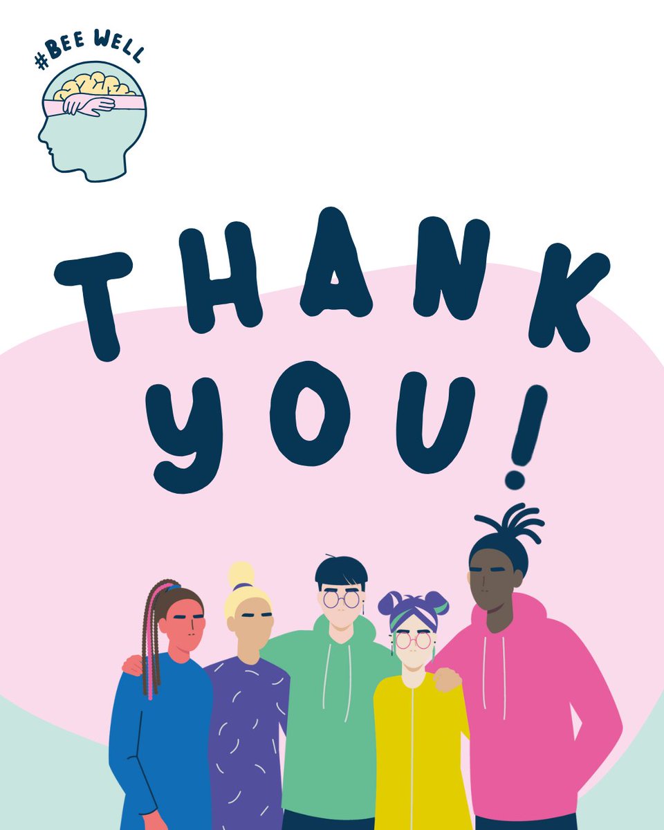 BeeWellUK's tweet image. We want to say a huge THANK YOU to the fantastic schools and young people we've worked with across the last academic year. We hope you all have an amazing break over the summer with plenty of time to look after your wellbeing!☀️