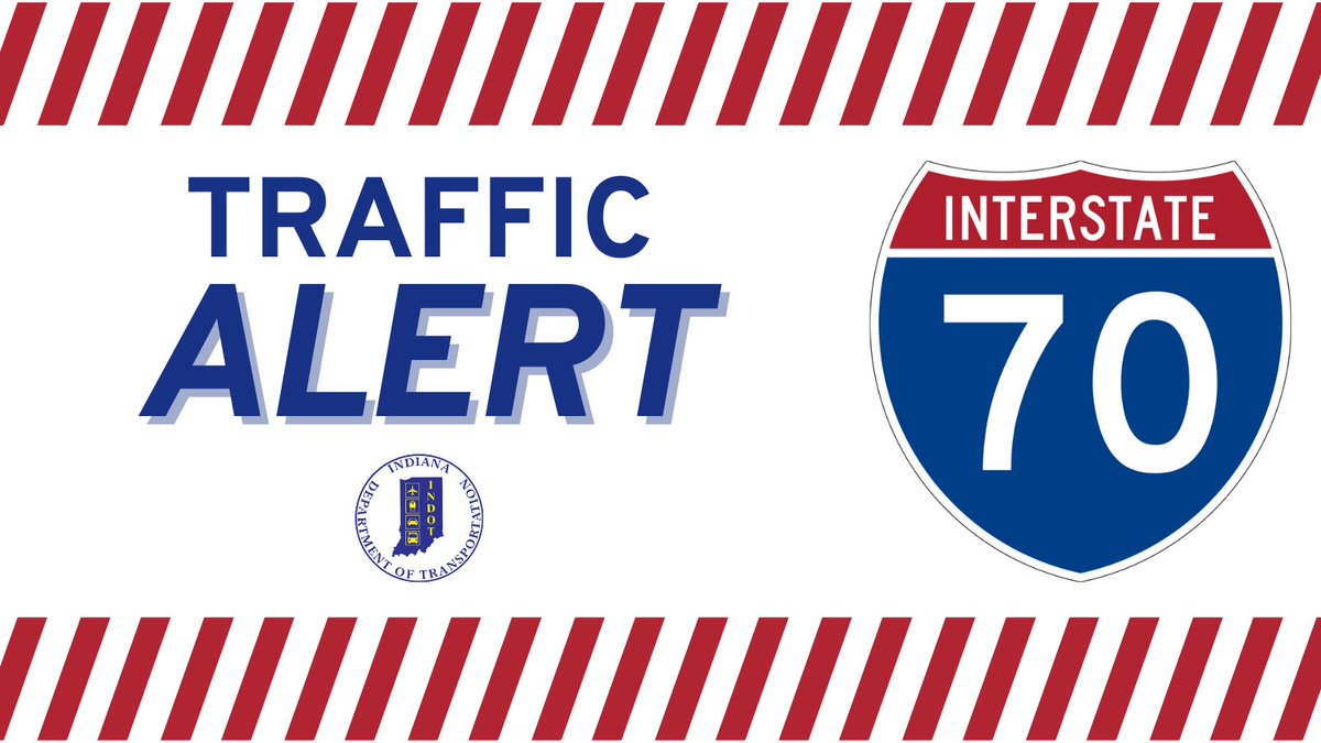 INDOTEast's tweet image. TRAFFIC ALERT: The I-70 EB ramp to Post Road is closed due to a crash. Please seek an alternate route