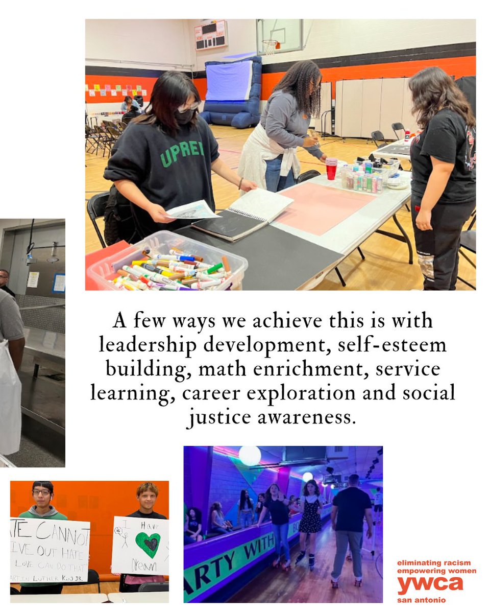 🌟 From after-school care to youth leadership programs, we’re creating spaces where young people can grow, learn, and thrive. Discover how YWCA San Antonio supports the next generation.

📲 Learn more at ywcasa.org/youth

#Youth #SanAntonio #OurFuture #SATX #YWCASA