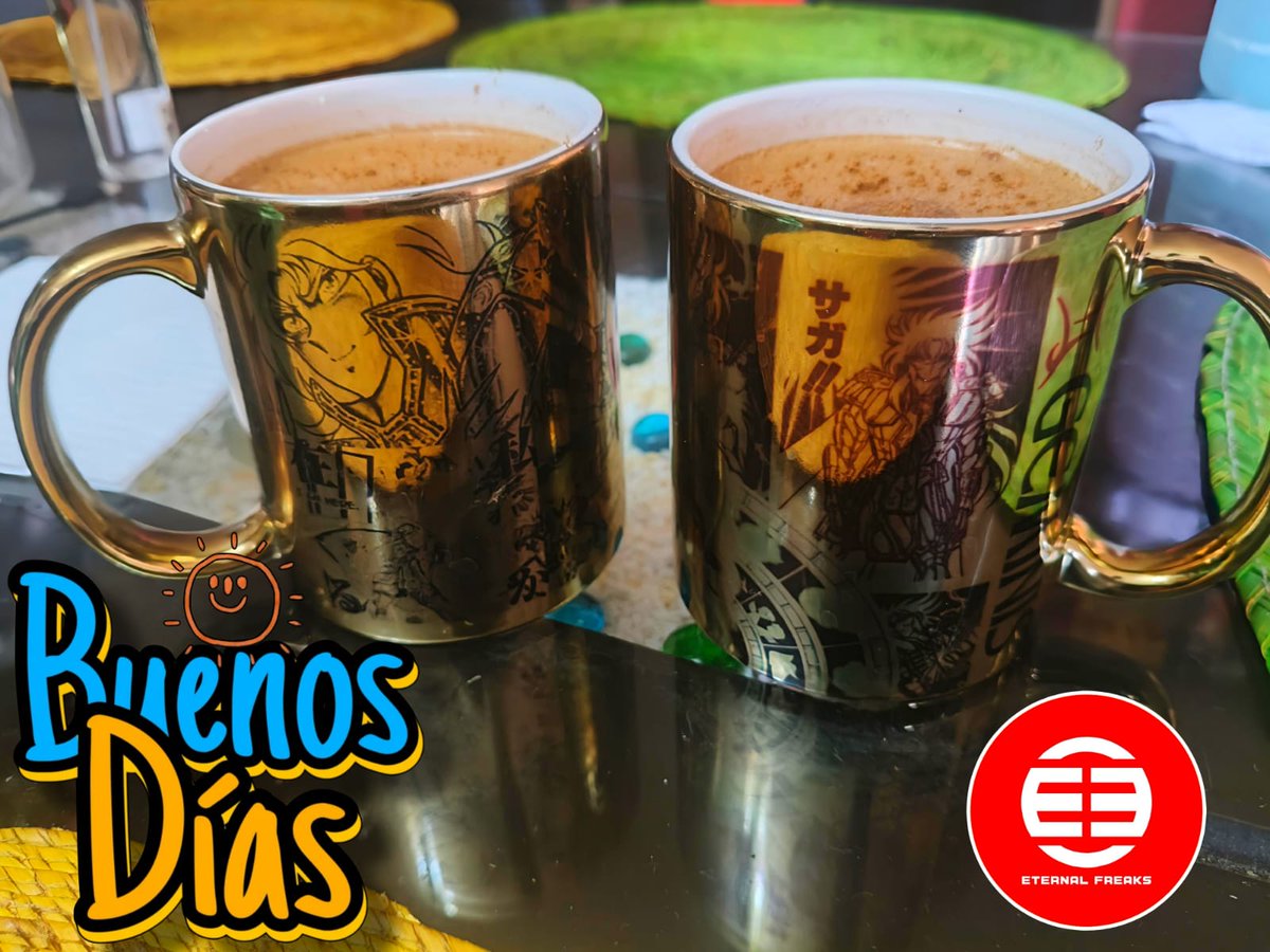 PolluxDioscuros's tweet image. In Gemini’s House, morning coffee is served in two Gold Orichalcum & stardust cups — just like the canon demands! ☕♊️ Don’t trust your eyes… but do trust the caffeine. Have an epic week, everyone!