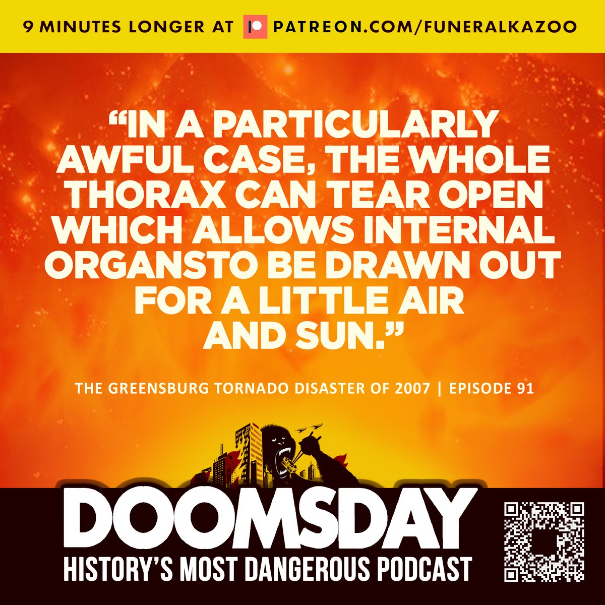 A wind could remove your hat. A stronger wind might steal your lawn furniture. The kind of wind we’re talking about renovated Midwestern homes into more open concept dwellings.

Apple apple.co/4dl8jRt
Spotify spoti.fi/4jW4YL7

#disaster #history #safety #doomsday