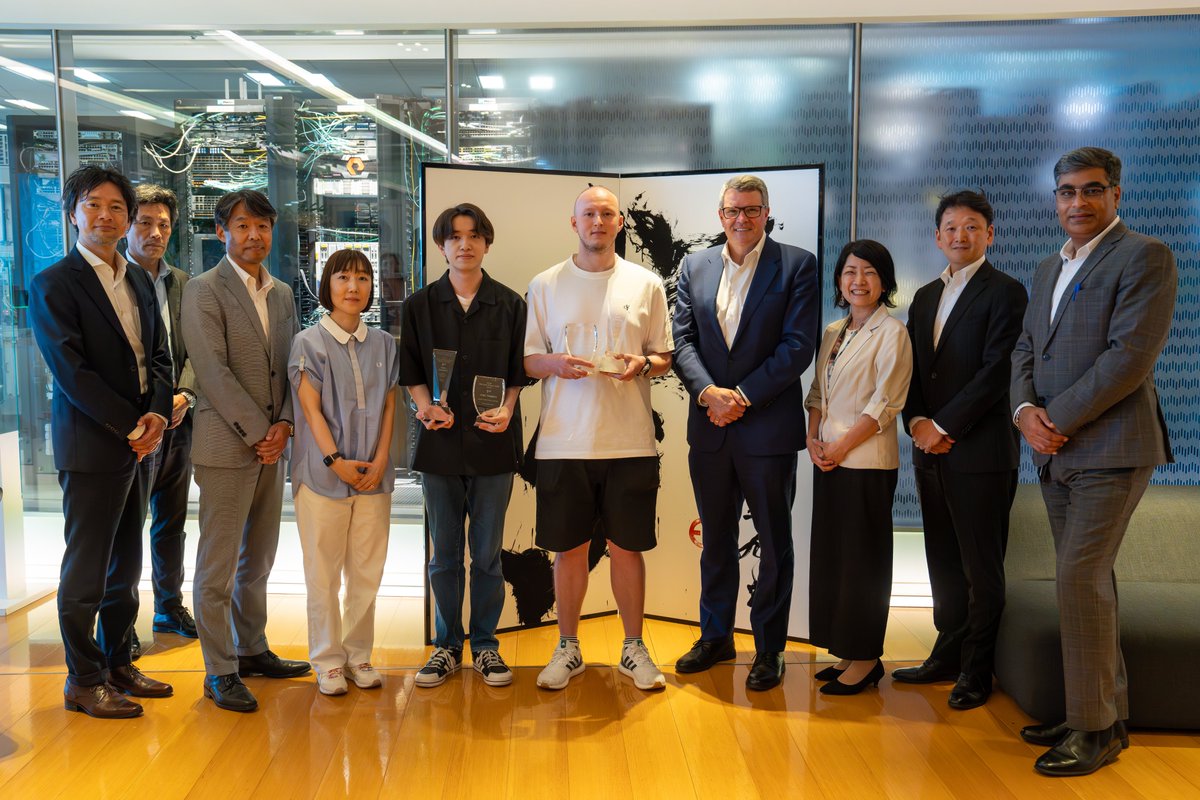 guydiedrich's tweet image. Great week in #Japan 🇯🇵 Renewed our MOU with NICT,  met partners like METI &amp;amp; UTokyo, hosted a healthcare day in Osaka, and joined the @Cisco Japan town hall in Tokyo. Proud of Cisco&apos;s impact in Japan—35 #CiscoCDA projects &amp;amp; 132k+ #NetAcad learners to date.