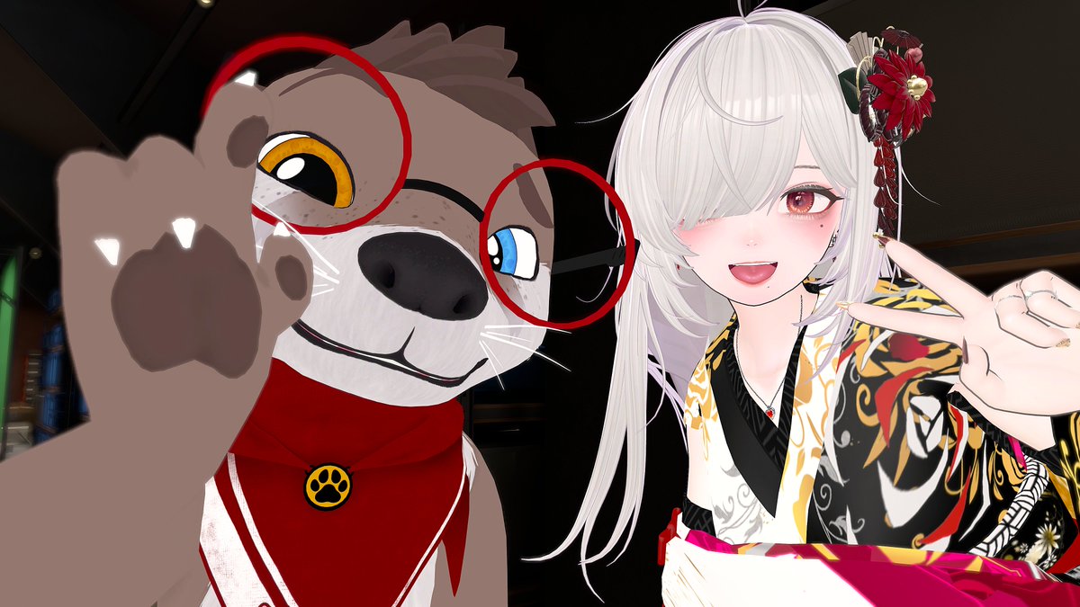 #VRCフジヤマ #MyAvatarGoods
フジヤマの副代表さんと、メタバースクリエイターズさんの方々と～！
ありがとうございましたっ！💖