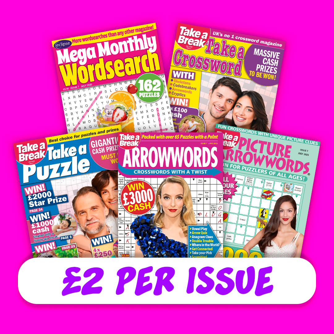 Get 3 issues for just £6 when you subscribe to one of our Puzzle Magazines! 📷
This summer, keep your mind sharp and your days even brighter. Choose from a range of our Puzzle Magazines to relax and unwind with.
📷
Click here to see our offers: bit.ly/4lMUfTO