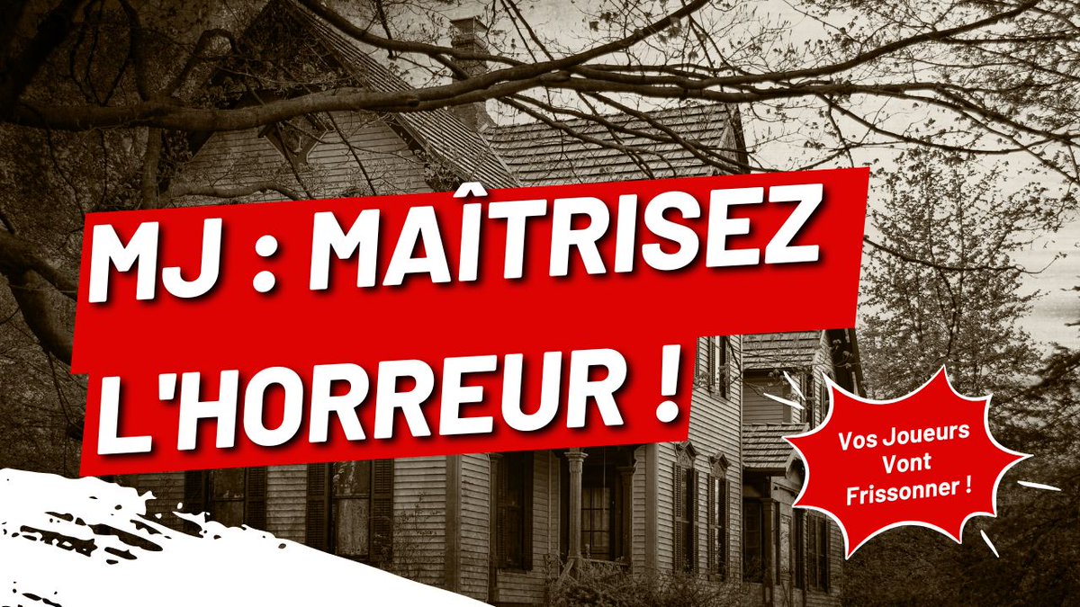 MJ, prêt à faire trembler votre table ? On se penche sur l'art de créer une ambiance horrifique inoubliable, surtout pour des #jdr comme L'Appel de Cthulhu !
youtube.com/watch?v=HOmodt…
