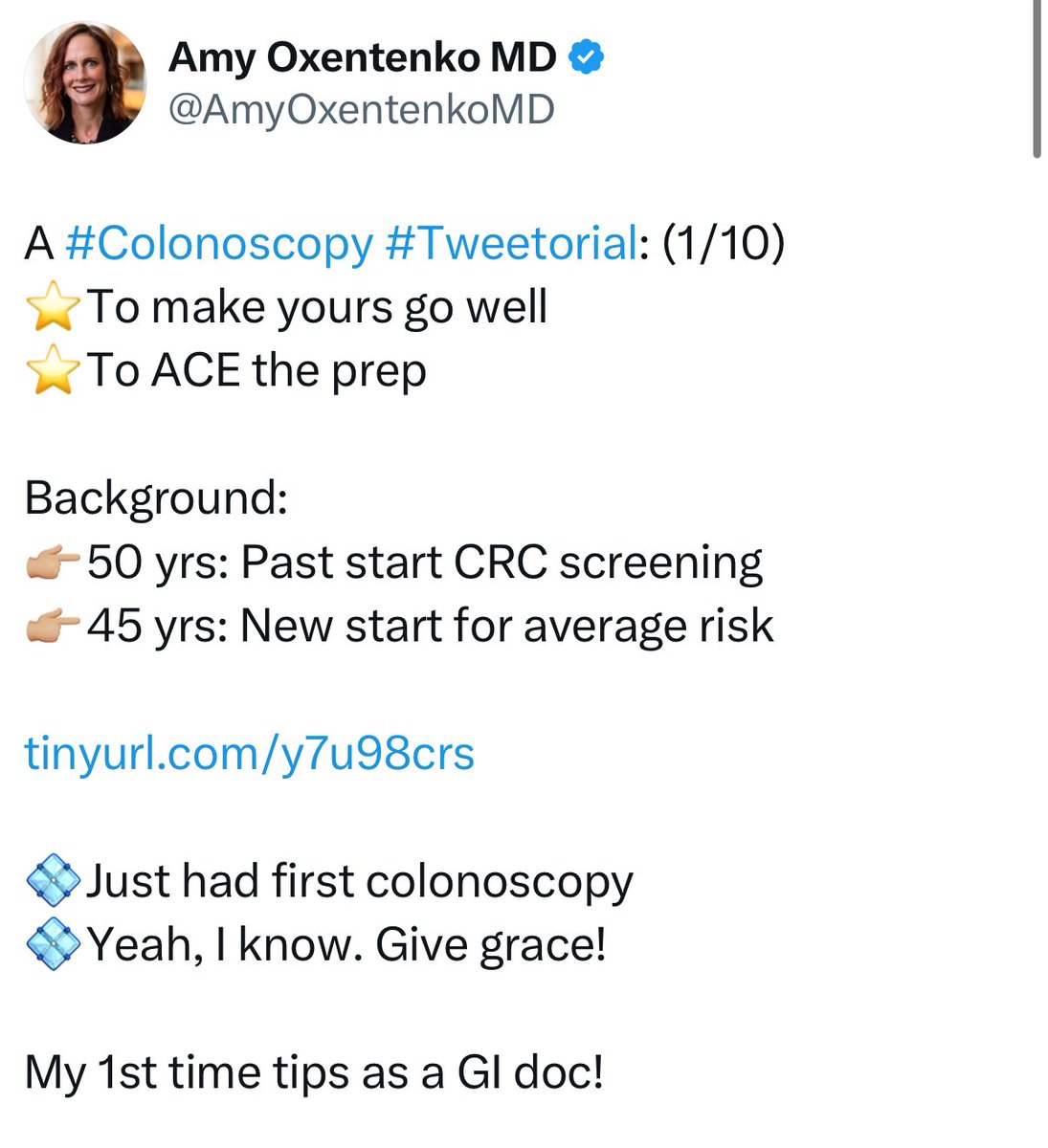 Let’s talk prep baby! Apologies to my fellows for embarrassing them with that joke! 🙃

But this is an important topic! 

✅ Isosmotic (PEG-based) Preps
• High-volume (4L): GoLYTELY, CoLyte
• Low-volume (2–3L): MoviPrep, Plenvu (contain ascorbic acid)
✔️ Preferred for most