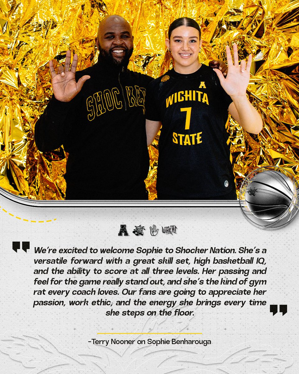 GoShockersWBB's tweet image. 𝑷𝑨𝑺𝑺𝑰𝑶𝑵 - 𝑾𝑶𝑹𝑲 𝑬𝑻𝑯𝑰𝑪 - 𝑬𝑵𝑬𝑹𝑮𝒀
what you can expect from Sophie Benharouga!