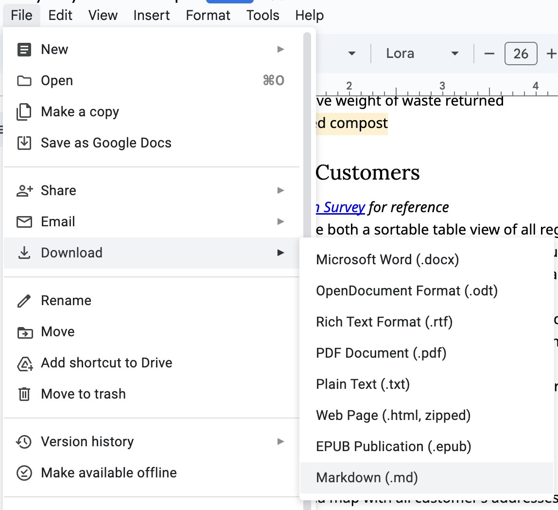 erikgoinsHQ's tweet image. Google Docs now has download in markdown (md)
Sign of the times.