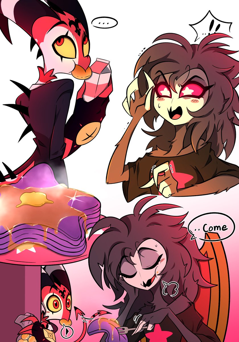 Special Pancake🥞
#HelluvaBoss #Blitzo #Octavia
