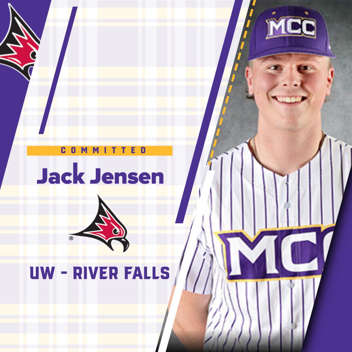 McHenry County Baseball (@mccobaseball) on Twitter photo Congratulations to RHP Jack Jensen on his commitment to play baseball this fall at UW-River Falls! <a href="/PrepBaseballWI/">Prep Baseball Wisconsin</a> Congratulations to RHP Jack Jensen on his commitment to play baseball this fall at UW-River Falls! <a href="/PrepBaseballWI/">Prep Baseball Wisconsin</a>
