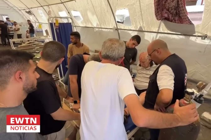 Vicario de la Custodia de Tierra Santa tras ataque a la iglesia de Gaza: “Su decisión es firme: no se irán”

aciprensa.com/noticias/11543…