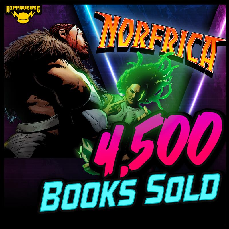 TheRippaverse's tweet image. A glorious tale is rising! THANK YOU for 4,500 books sold for the Norfrica: Glorious Death #1 pre-order collection! #Rippaverse #RippaverseComics #Norfrica #NorfricaGloriousDeath #Comicbooks
🔥⚔️ PRE-ORDER YOUR COPY TODAY 👇
rippaverse.com/collections/no…