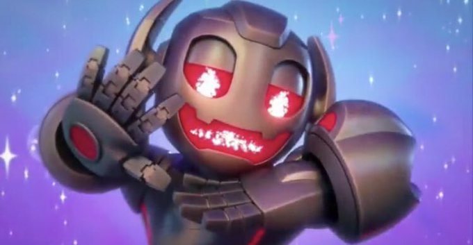 funkycave's tweet image. tried drawing this drama queen in my style.. ik it looks horrible, but i love him &lt;33
#ultron
#Marvel
#IronManandhisAwesomeFriends