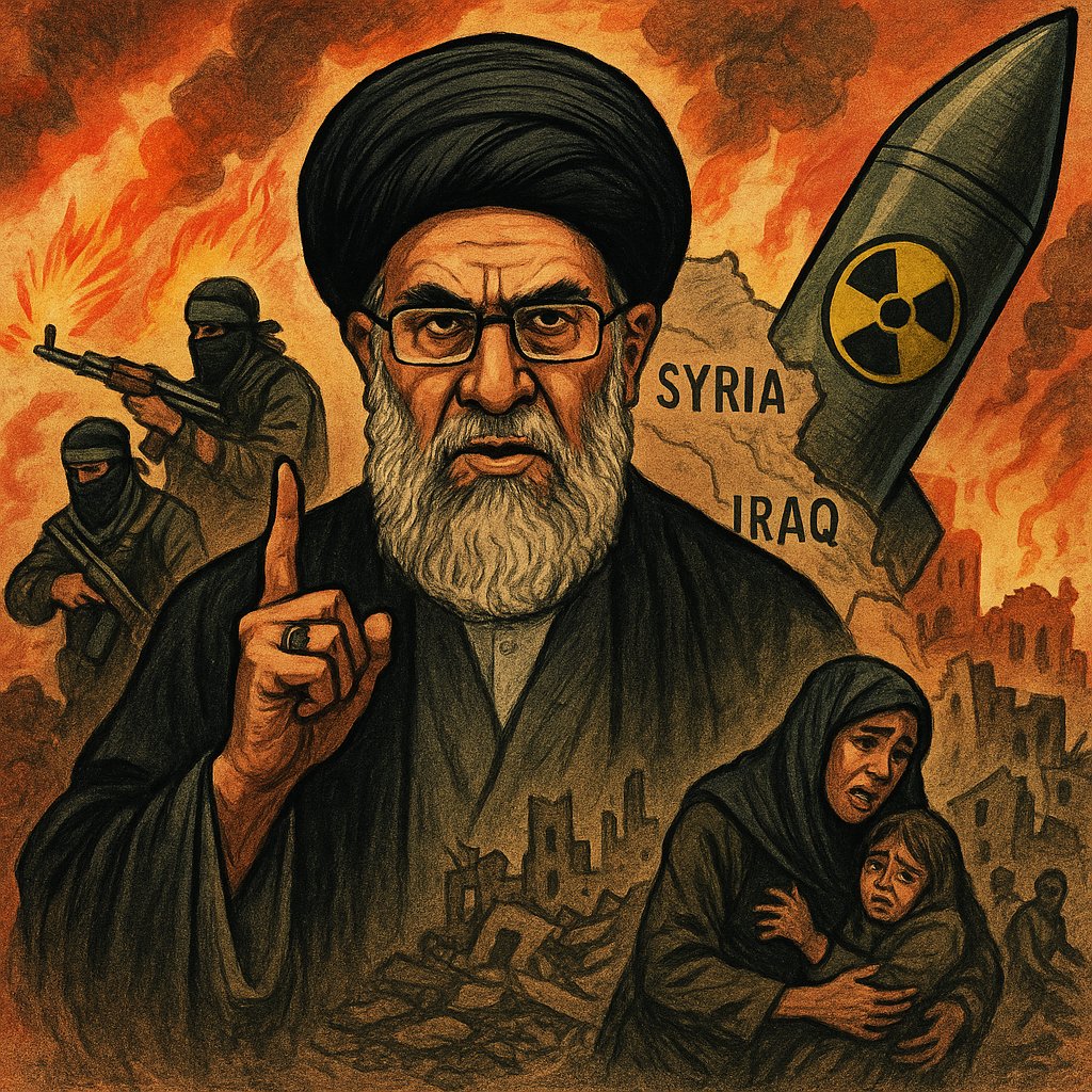 ISefati's tweet image. Ein Pakt mit den Mullahs – Europas folgenschwerer Fehler
Während im Nahen Osten die Trümmer rauchen, bereitet sich Europa auf Gespräche mit dem iranischen Mullah-Regime vor. Was als diplomatische Geste verkauft wird, ist in Wahrheit ein historisches Versagen. Denn wer heute mit…