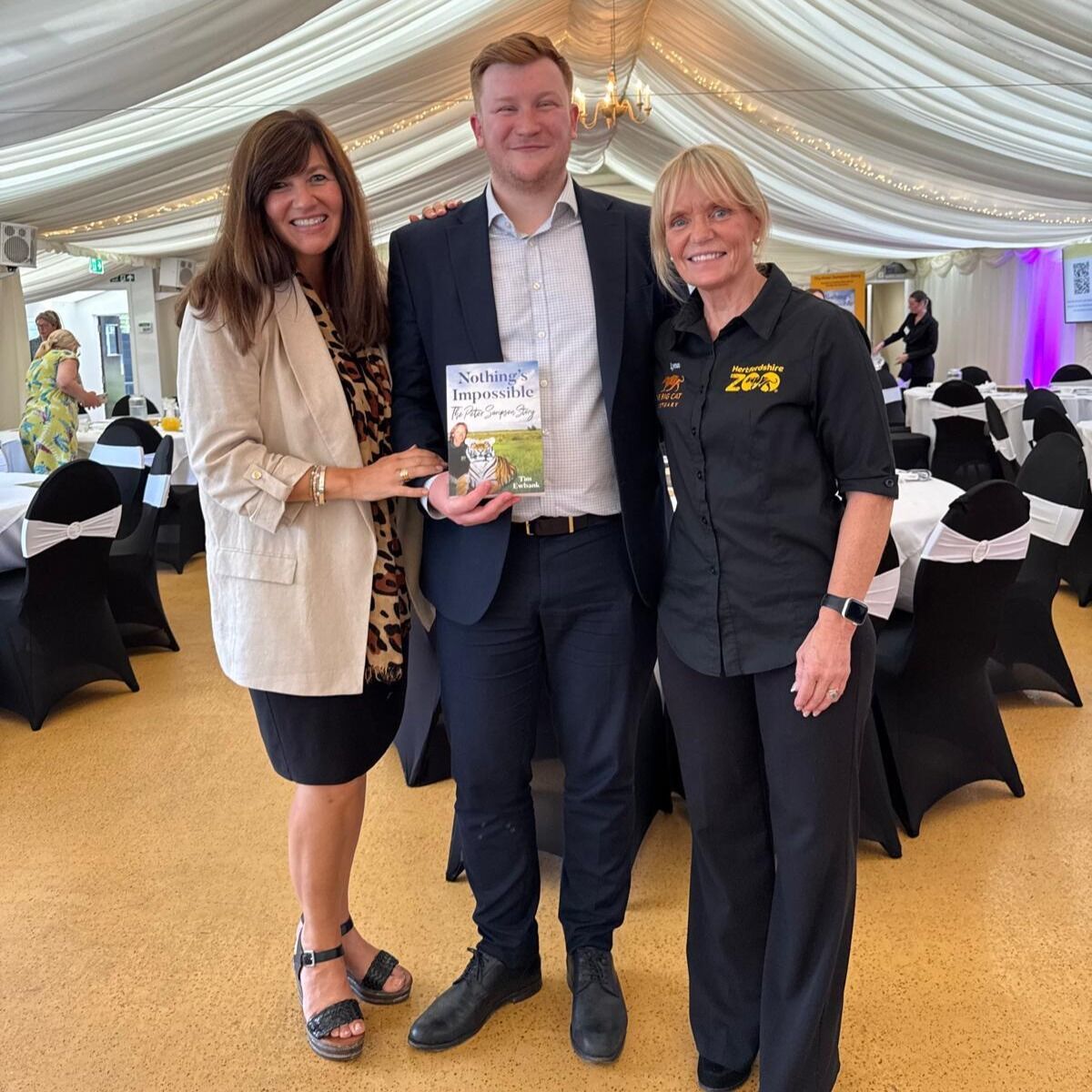 AshInsServices's tweet photo. Last week, our Business Development Manager, Jack, and Marketing Consultant, Mary, enjoyed an incredible time at the @HertsChamber lunch, hosted at @HertsZoo! 🐅

Great food, incredible animals, and networking with local businesses - what more could you want? 🙌 https://t.co/j0niJDd77q