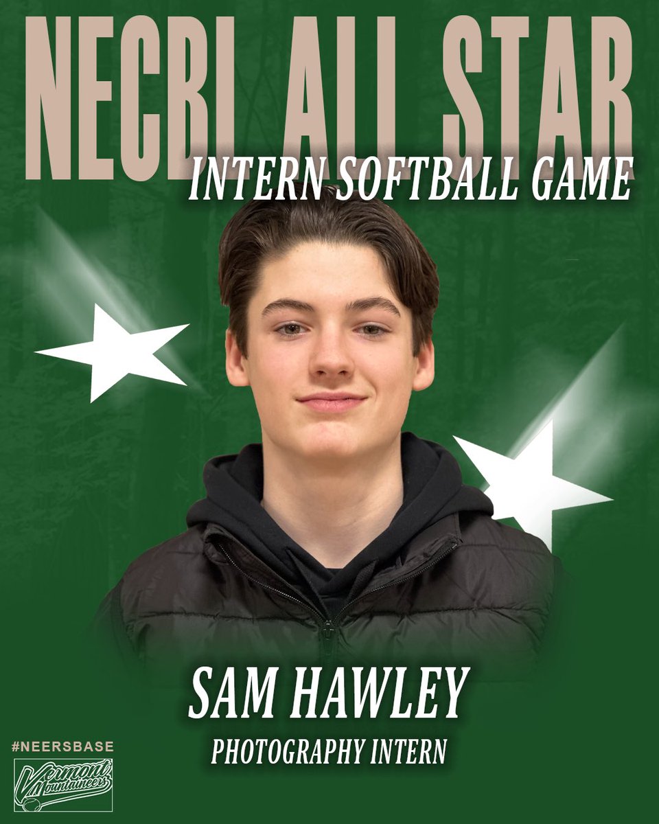 MountaineersVT's tweet image. Let’s hear it for Sam and Noah holding it down for the intern squad at today’s big softball game‼️🔥😎
#neersbase⚾️ | @TheNECBL