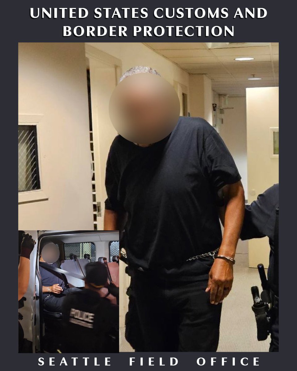 DFOSeattle's tweet image. We've said it before and we'll say it again - failure to report to your @icegov check-ins increases your chance of being taken into custody. @CBP officers in Blaine, WA arrested this illegal alien who had previously been ordered removed from the US by an IJ *TWICE*. #OFOProud
