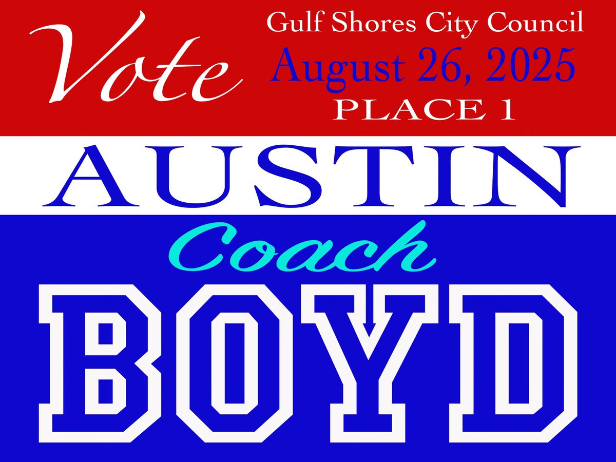 Register to VOTE by August 11th! Election is August 26th!