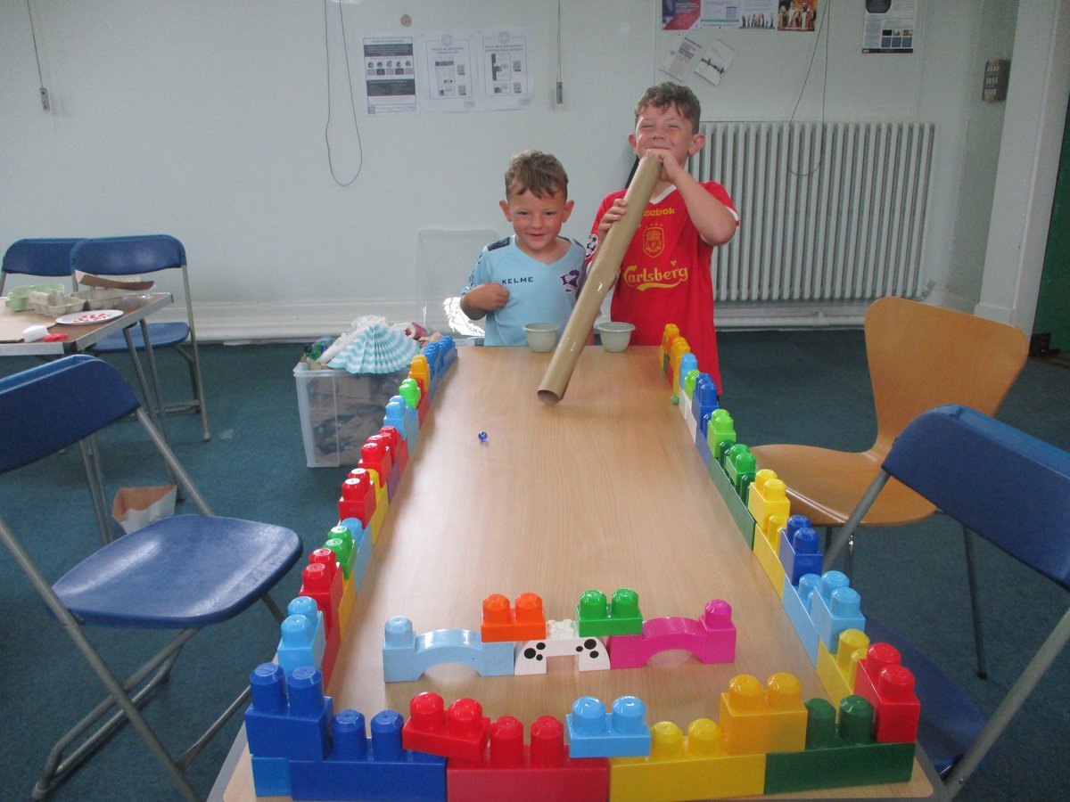 LancsLibraries's tweet image. We had a great time at #RawtenstallLibrary last Saturday doing our first Reading Heroes event!
We created marble maze plates, junk marble mazes using recycled materials and played marble run games. See more #LancsReadingHeroes events tinyurl.com/32m6ee5z