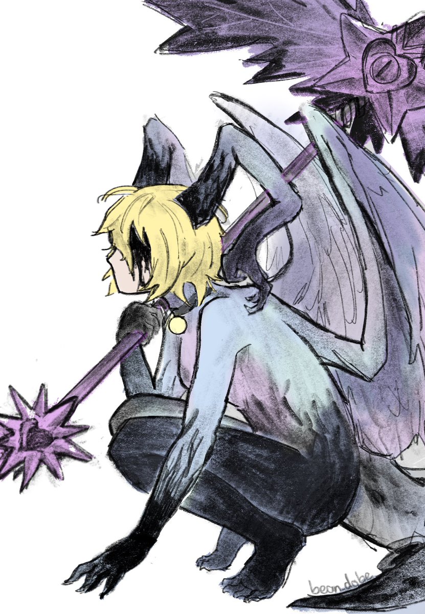 bean_dobe's tweet image. Liking the creature a bit too much (as I should)
#LimbusCompany