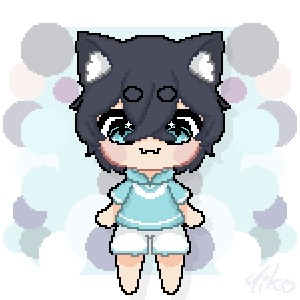 HowlingNeko's tweet image. Look look! I am a cute little pixel baby catto! ๐ฅฐ
๐จ ~ xx0tiko0xx
#2DHowling