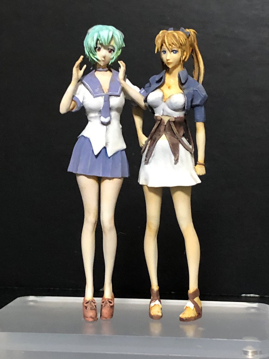 PiyoPiyojedi's tweet image. WF夏 リ・チョイス 卓番/6-04-13
エヴァワンフェス参加します!
1/20綾波&アスカANIMAバージョンセット
よろしくお願いします。
#新世紀エヴァンゲリオン #エヴァ
#カラー
#WF #WF2025S #WF2025夏
#ワンフェス