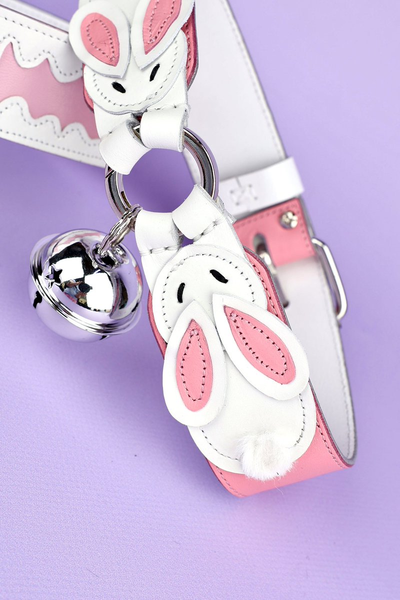 Sigida_plushies's tweet image. Which do you like better, our collars with rats or rabbits?