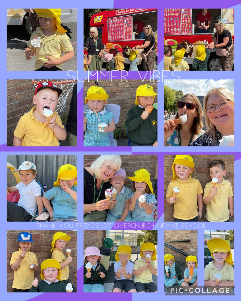 A farewell treat from our current <a href="/FriendsofOCinfs/">Friends Of Overchurch Infant School</a> who have done a tremendous job of fundraising for our school over the past 4 years. Thanks to the committee for all their time and great ideas 💡