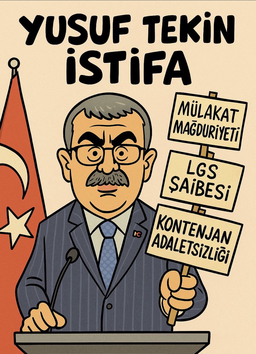 Yusuf Tekin, İstifa etmen için daha ne olması gerekiyor?