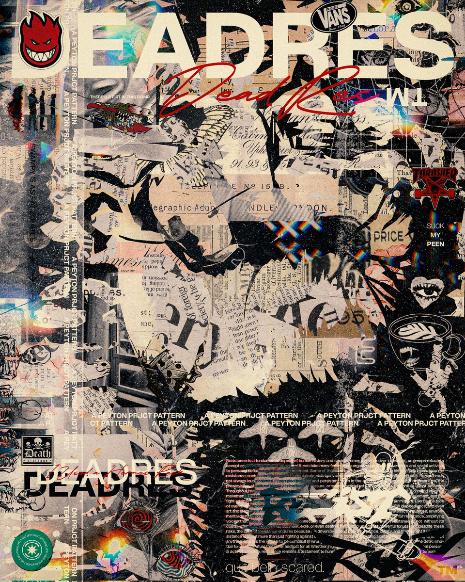 RityCreative's tweet image. POSTER // TESTING GROUNDS [DEADRES]
