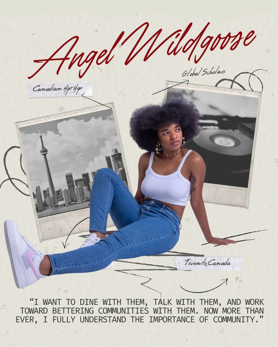 FSU_CRE's tweet image. 🌏 Global Scholars Spotlight
🎤 Meet Angel Wildgoose, a Media Communications major exploring the cultural power of Canadian Hip-Hop through her Honors in the Major and Global Scholars experience in Toronto.
Read more about her journey by checking out her blog (link in bio).