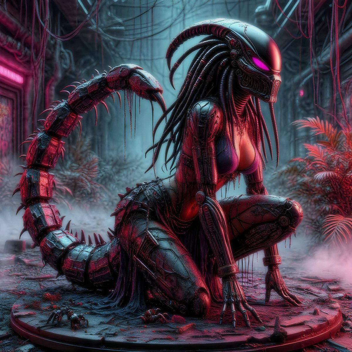 __N_A_I_A__'s tweet image. 🕷🌺🦋 Flora Mechafauna: Blooming Swarm 🐞🌷🐌
A preview of the upcoming collection expansion.
Flora Mechafauna is a post-apocalyptic NFT collection born from the ruins of a vanished civilization.
After humanity ceased to exist, nature and technology didn’t die — they merged,…