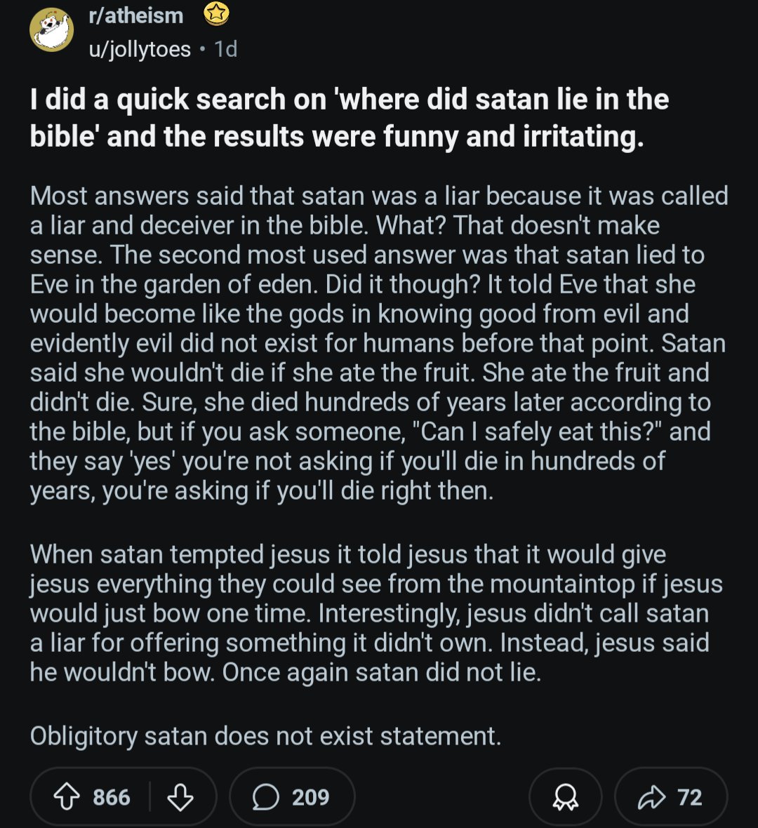 Internet Atheists tweet media