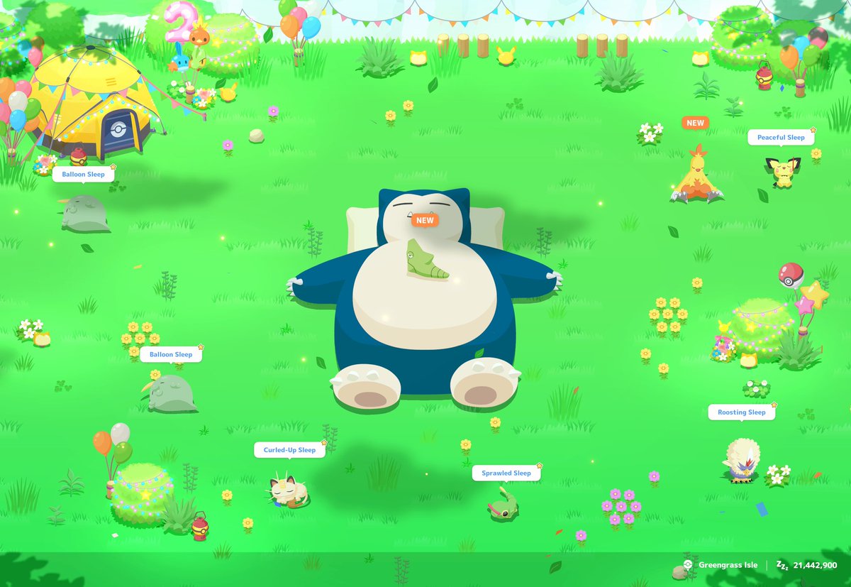 ZenGameHub's tweet image. #PokemonSleep2nd