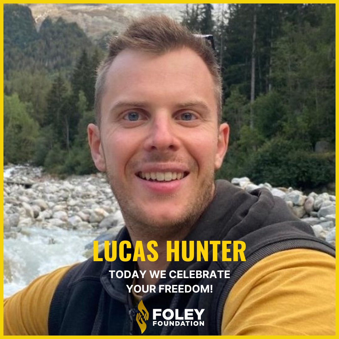 JamesFoleyFund's tweet image. This #MoralCourageMonday we celebrate the releases of Lucas Hunter, Wilbert Castaneda, Jorge Marcelo Vargas and Renzo Castillo! We honor their families who have championed for their release and encourage those with loved ones who are still in captivity to never lose hope for…